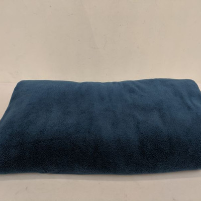Berkshire Fleece Blanket, Blue, Queen