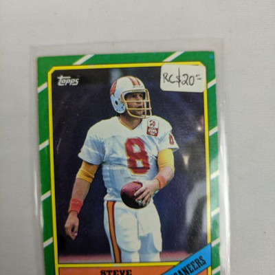 Topps 1986 Steve Young Rookie Football Card