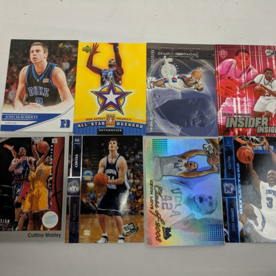 8 Misc Basketball Cards