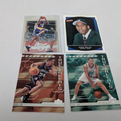 Andre Miller/Kobe Bryant/G Miller/G Bibby Cards