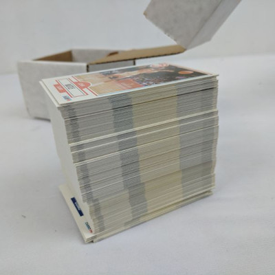 Large Set of Fleer Basketball Cards