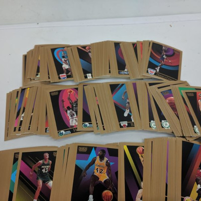 Incomplete Large Set of Basketball Card, Sky Box
