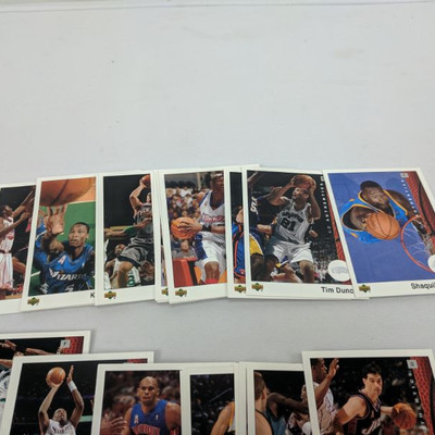 Approx. 40 Basketball Cards, Upper Deck, NBA