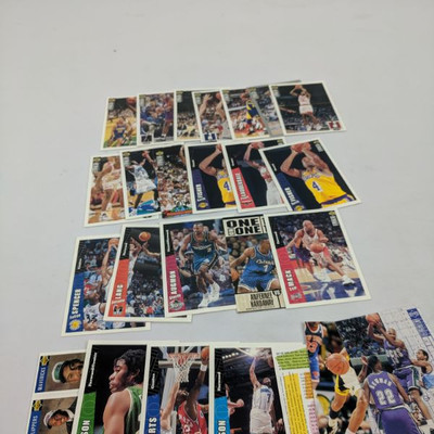 Approx. 23 NBA Basketball Cards