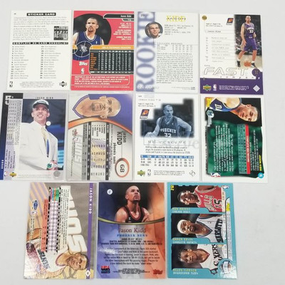 11 Jason Kidd Cards - '94 to '01