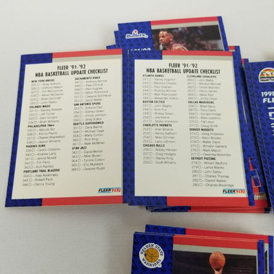 Fleer 1991-92 Complete Set - ~400 Cards