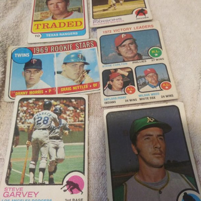 Nice 6 card Vintage lot 