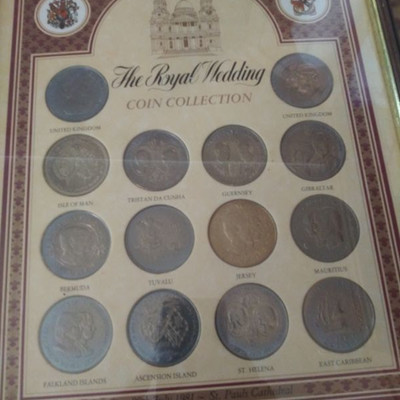 The Royal Wedding Coin collection 