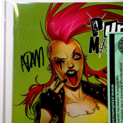 PUNK MAMBO #1 Signed by Adam Gorham w/ COA 2019 Valiant Comics Stadium Exclusive