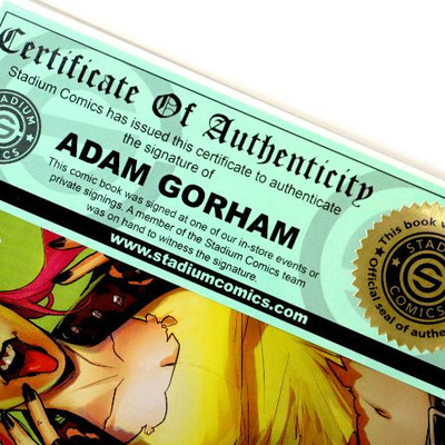 PUNK MAMBO #1 Signed by Adam Gorham w/ COA 2019 Valiant Comics Stadium Exclusive