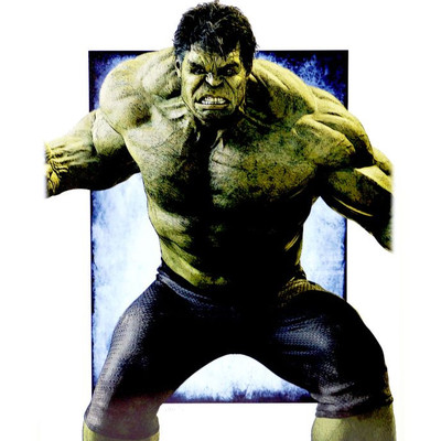 HULK - Limited Edition Art Print Signed by Jeff Lang LE #2/3 with COA 11"x14"