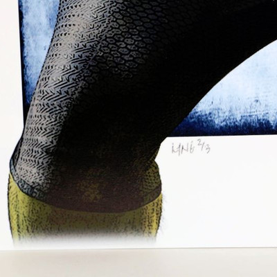 HULK - Limited Edition Art Print Signed by Jeff Lang LE #2/3 with COA 11"x14"