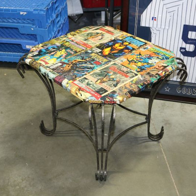 WOLVERINE Comics Custom Made Coffee Table / End Table with Iron Claws