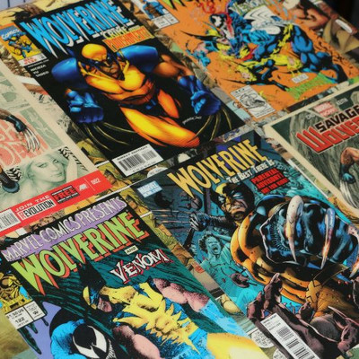 WOLVERINE Comics Custom Made Coffee Table / End Table with Iron Claws