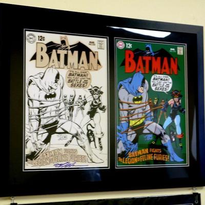 Batman #210 Original Comic Art Limited Print Signed by Neal Adams - Ltd/50
