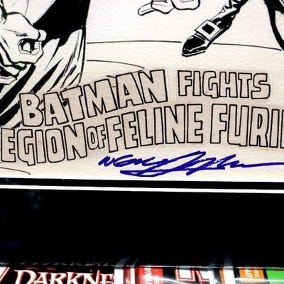 Batman #210 Original Comic Art Limited Print Signed by Neal Adams - Ltd/50