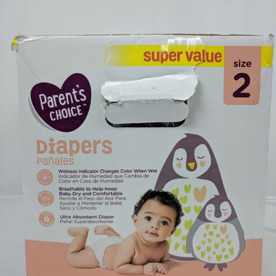 Parents choice diapers size hot sale 2