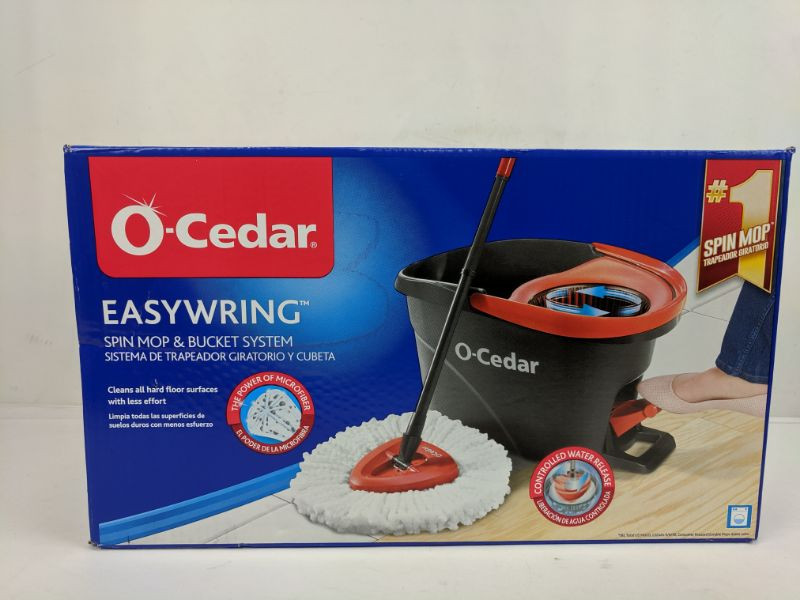 O Cedar Easy Wring Spin Mop &amp; Bucket - New | EstateSales.org