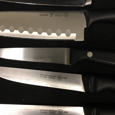Lot 74 - Henckels Knife Block & Knives