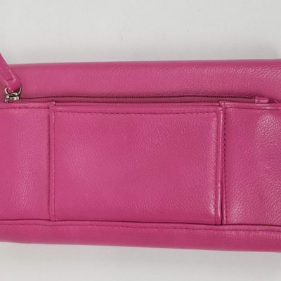 Pink Pleather Wallet