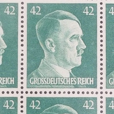 Vintage Postage Stamp Sheet - 