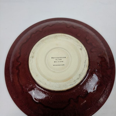 Pottery Barn Red Clay Platter, 18