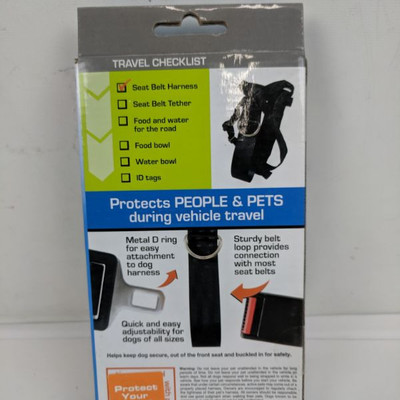Petmate Seat Belt Harness, Up To 10 Lbs