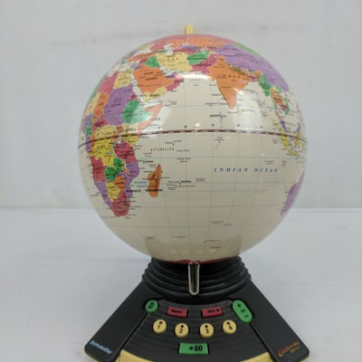 Exploratory GeoSafari World Globe - Tested, Works