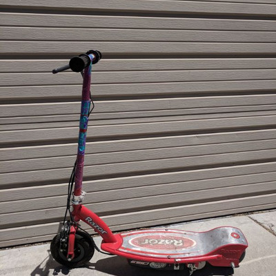 Red Razor Scooter - No Power, Untested, As-Is