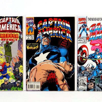 CAPTAIN AMERICA #1 and Special Issues Comic Books Lot Marvel Comics 1992-94