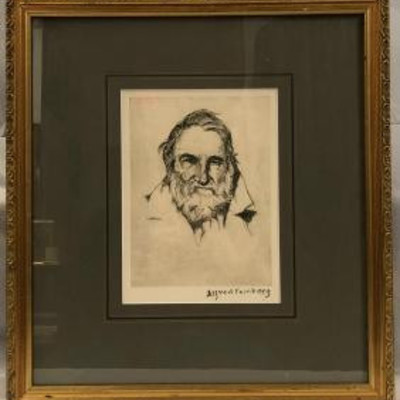 Alfred Feinberg Signed Etching