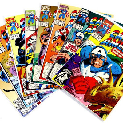 CAPTAIN AMERICA #409 410 411 412 413 414 415 416 Comic Books Lot Marvel Comics 1992/93