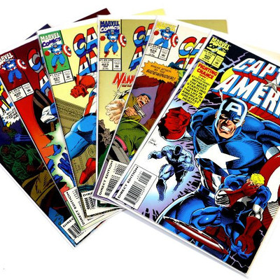 CAPTAIN AMERICA #418 420 421 423 424 425 Comic Books Lot Marvel Comics 1993/94