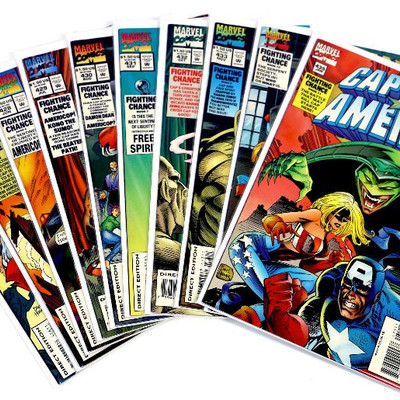 CAPTAIN AMERICA #426-435 Complete Comic Books Set Marvel Comics 1994/95