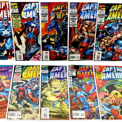 CAPTAIN AMERICA #426-435 Complete Comic Books Set Marvel Comics 1994/95