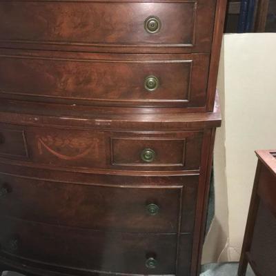 Antique/Vintage Mahogany Dresser and Highboy