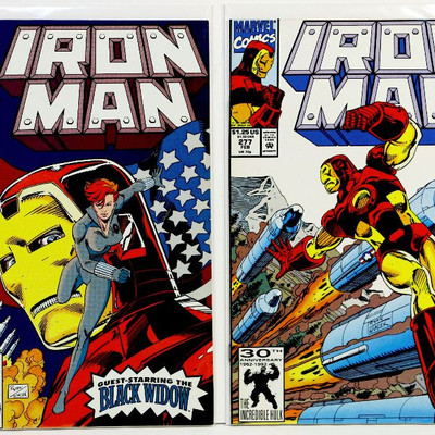 IRON MAN #274 275 276 277 278 279 280 Comic Books Lot Marvel Comics 1991/92
