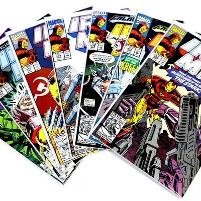 IRON MAN #274 275 276 277 278 279 280 Comic Books Lot Marvel Comics 1991/92