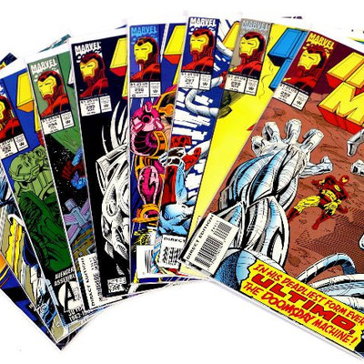 IRON MAN #291-299 Complete Comic Books Set Marvel Comics 1993