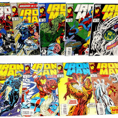 IRON MAN #291-299 Complete Comic Books Set Marvel Comics 1993