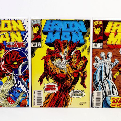 IRON MAN #291-299 Complete Comic Books Set Marvel Comics 1993