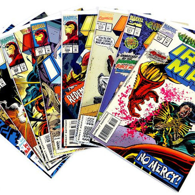 IRON MAN #300 301 302 303 306 310 311 312 Comic Books Set Marvel Comics 1994/95