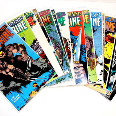Marvel Comics Presents WOLVERINE #85-103 Complete Comic Books Set 1991-92