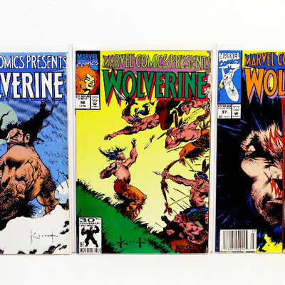 Marvel Comics Presents WOLVERINE #85-103 Complete Comic Books Set 1991-92