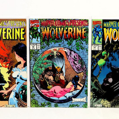 Marvel Comics Presents WOLVERINE #85-103 Complete Comic Books Set 1991-92