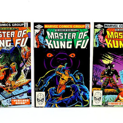 MASTER OF KUNG FU #99 100 109 110 113 114 115 119 125 Bronze Age Marvel Comics 1981-83
