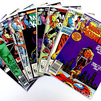 MASTER OF KUNG FU #99 100 109 110 113 114 115 119 125 Bronze Age Marvel Comics 1981-83