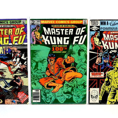 MASTER OF KUNG FU #99 100 109 110 113 114 115 119 125 Bronze Age Marvel Comics 1981-83