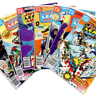 Justice League of America #144 177 188 191 194 198 204 Bronze Age Lot DC Comics 1977-82