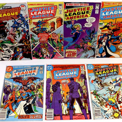 Justice League of America #144 177 188 191 194 198 204 Bronze Age Lot DC Comics 1977-82